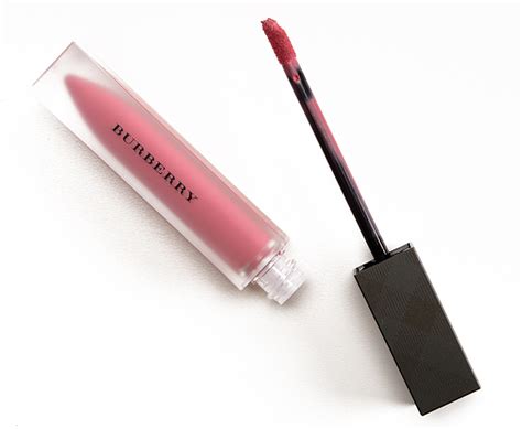 burberry liquid lip velvet dark rosewood review|Burberry lip balm.